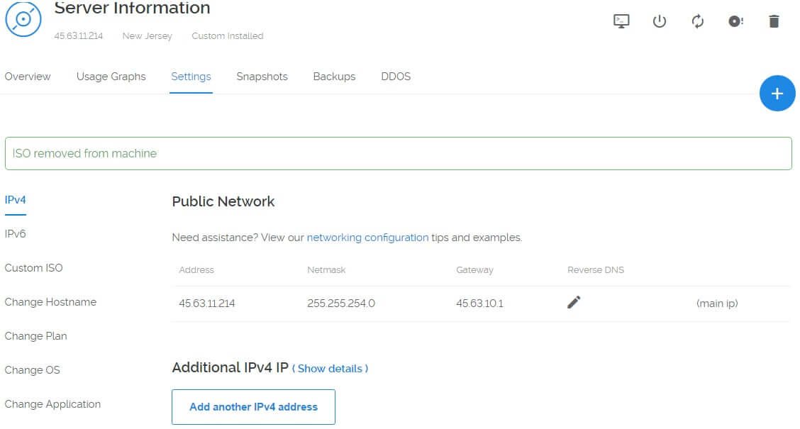 server ipv4