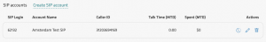 sip accounts