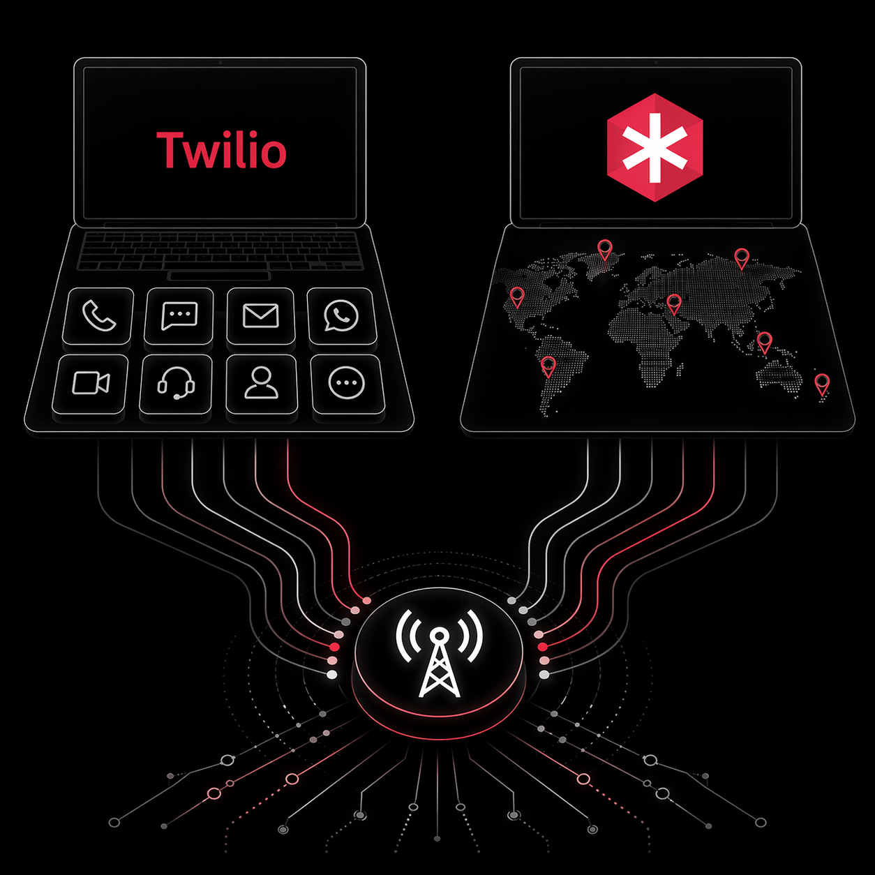 One broad platform. One voice infrastructure specialist.