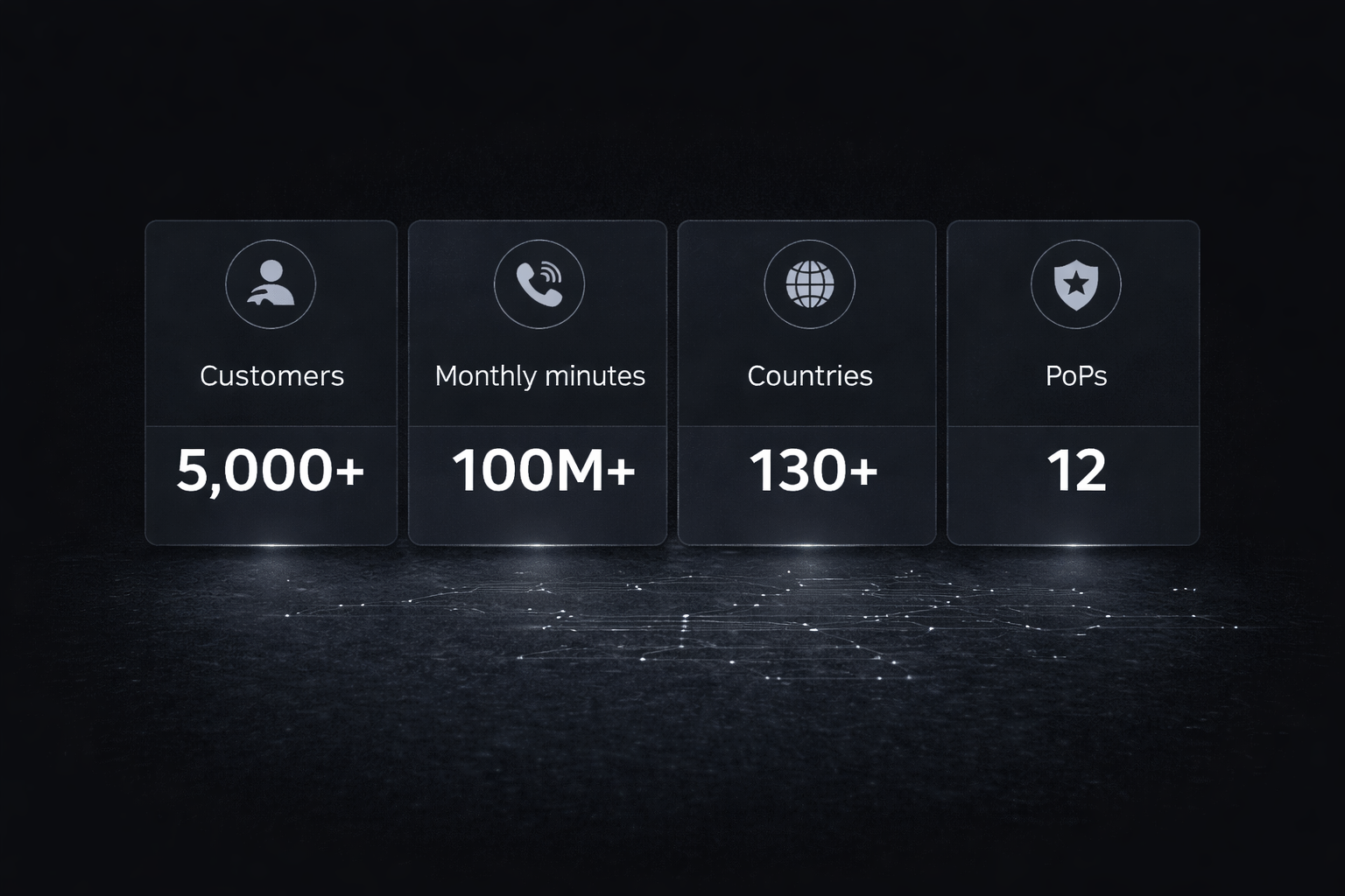 Trusted global voice infrastructure