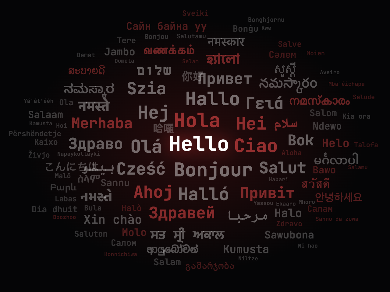 It answers in the language the caller speaks